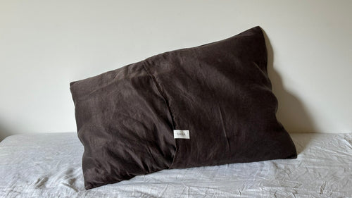Silk Pillowcase - Chocolate