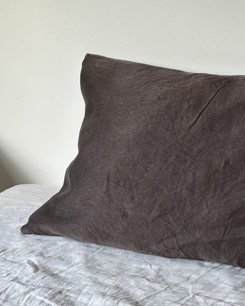 Silk Pillowcase - Chocolate