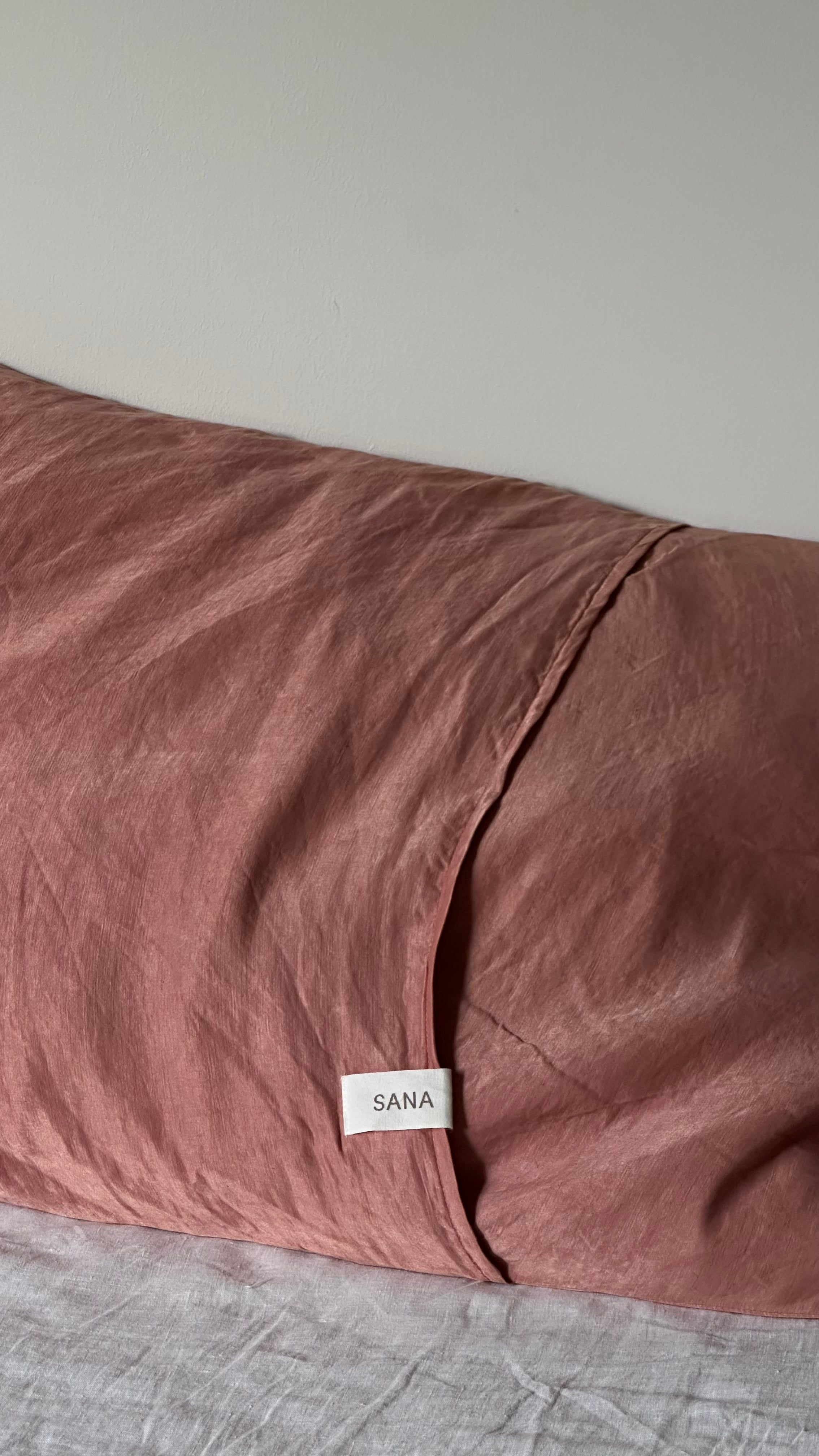 Silk Pillowcase - Rose