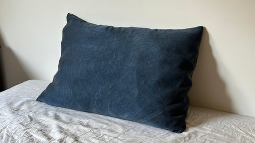 Silk Pillowcase - Indigo