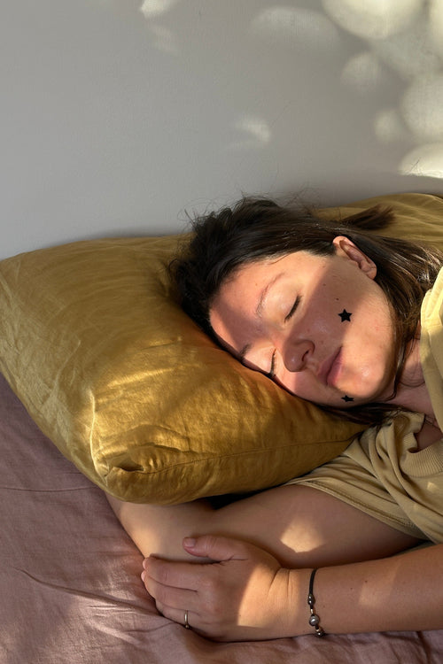 Silk Pillowcase - Gold