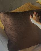 Silk Pillowcase - Chocolate