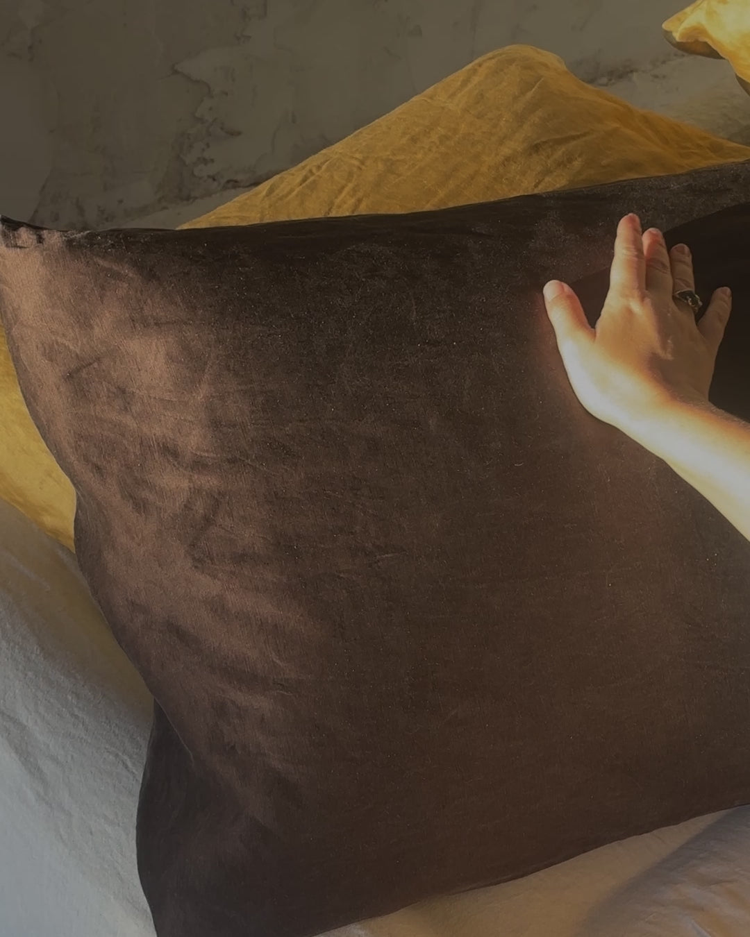 Silk Pillowcase - Chocolate
