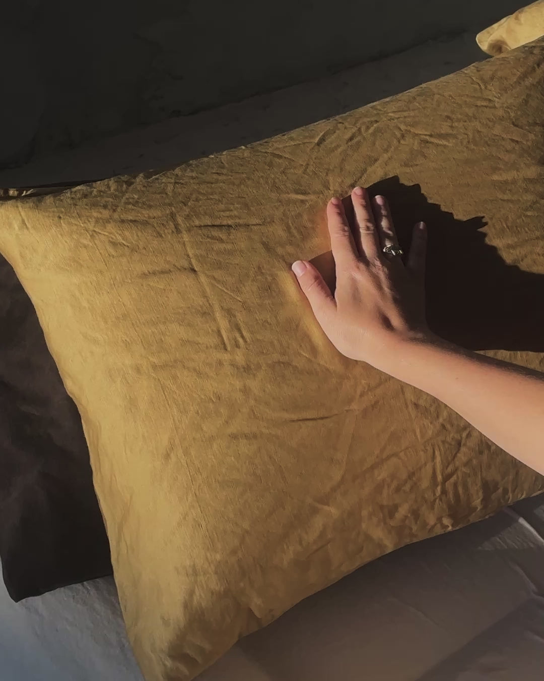 Silk Pillowcase - Gold